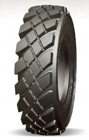 Wheeled excavator tires