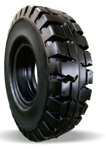 Solid forklift tires