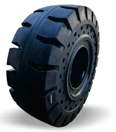 Solid loader tires